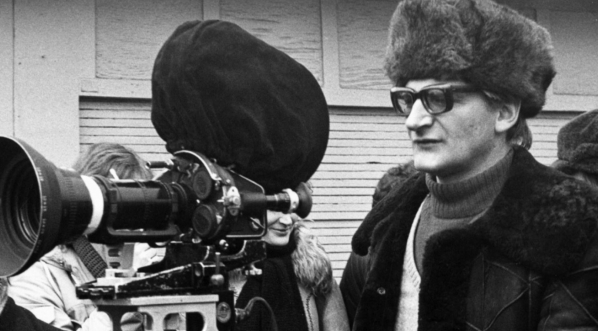  Stanisław Janicki podczas realizacji filmu.  