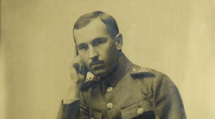  Jan Surzycki, podporucznik artylerii.  