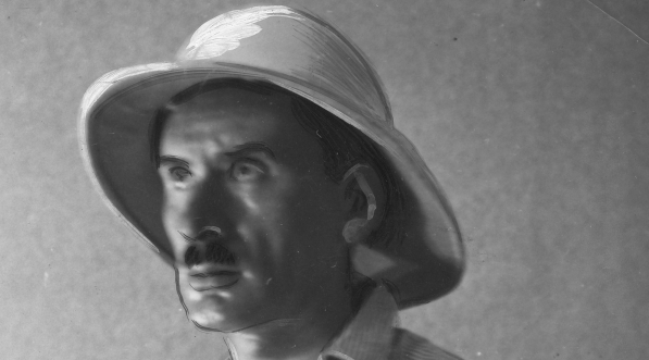  Janusz Makarczyk podczas pobytu w Liberii.  