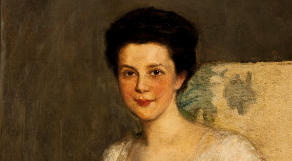  "Portret Zofii Brzeskiej" Teodora Axentowicza.  