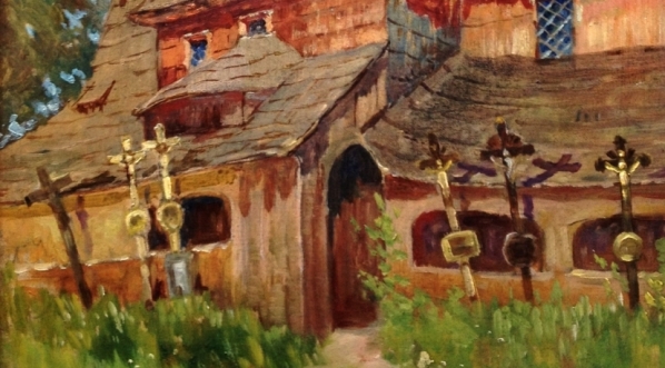  "Kościółek drewniany" Jerzego Karszniewicza.  