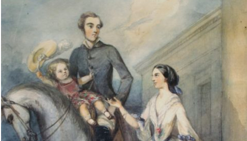  "Autoportret z bratem Rajnoldem oraz synami" Marii Przezdzieckiej.  