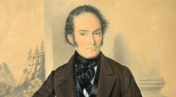  "Portret Karola Schreinzera, właściciela hotelu "Pod Czarnym Orłem" w Białej" Edwarda Świerkiewicza.  