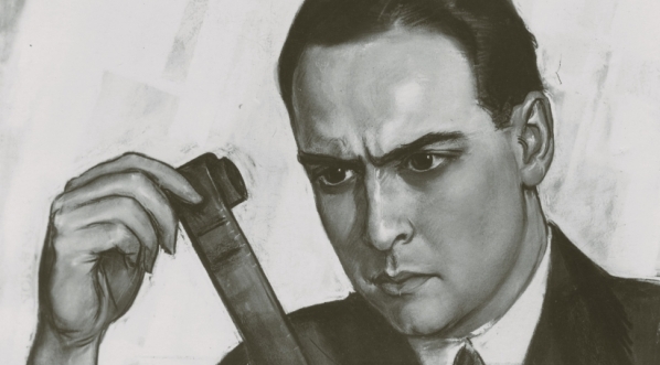  "Portret reżysera Józefa Lejtesa" Czesława Kuryatty.  