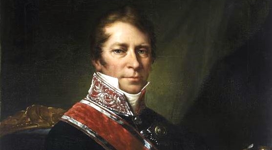  "Portret Ksawerego Potockiego" Franciszka Ksawerego Lampiego.  