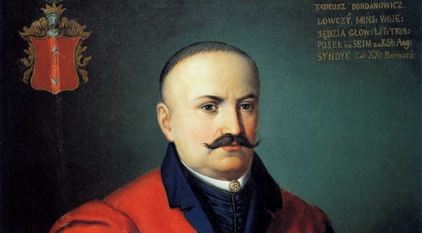  "Portret Tadeusz Bohdanowicza" Wincentego Sleńdzińskiego,  