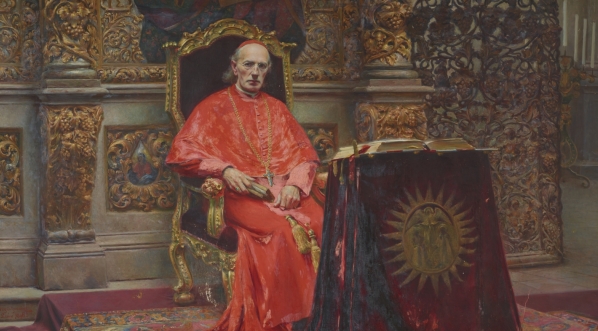  "Portret kardynała Sembratowicza" Aleksandra Augustynowicza.  
