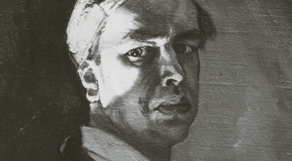  "Autoportret" Czesława Kuryatty z 1935 roku.  