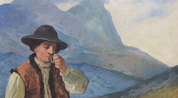  "W oczekiwaniu na Marynę" Stanisława Moszyńskiego.  