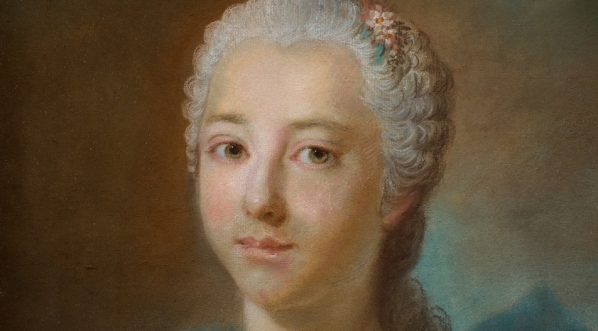  "Portret Izabeli z Flemingów Czartoryskiej" Ludwika Marteau.  