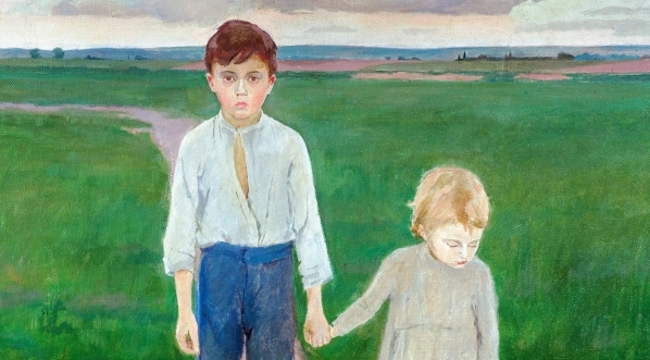  "Dzieci na łące" Jerzego Karszniewicza.  