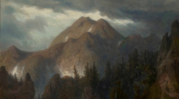  "Góra Pyszna w Tatrach" Alfreda Schouppé.  