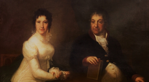  "Portret małżeństwa Markowskich" Józefa Peszki.  