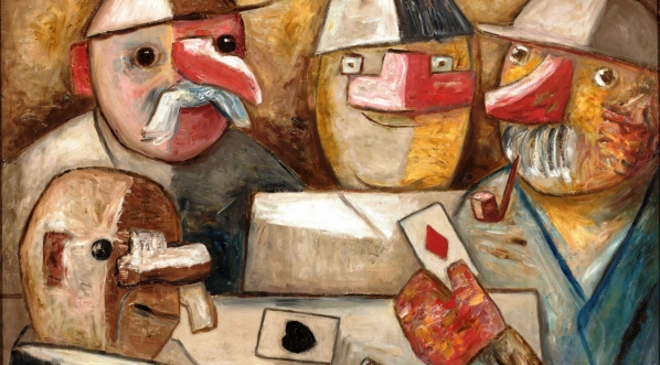  "Gra w karty" Tadeusz Makowskiego.  