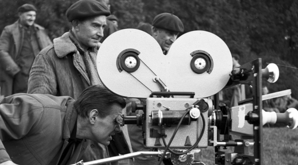  Realizacja filmu Jana Batorego "Spotkanie ze szpiegiem" w 1964 r.  