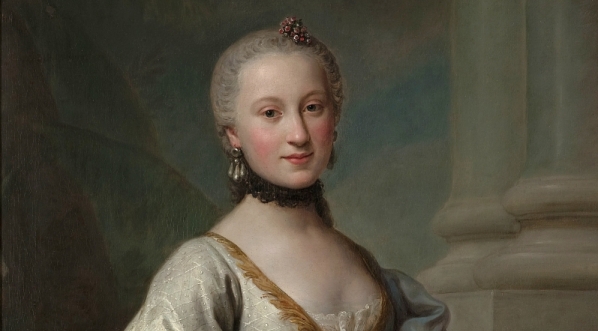  "Portret Marii Amalii Fryderyki z Brühlów Mniszchowej (1737-1772)".  