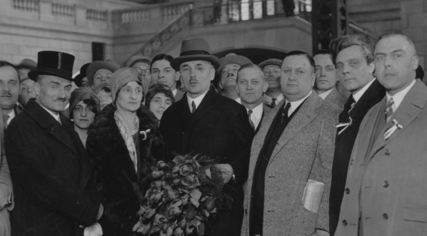  Pobyt w Chicago ambasadora Polski w Stanach Zjednoczonych Tytusa Filipowicza.  