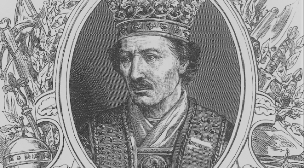  "Kazimierz Jagiellonczyk. Zgryziony tem król, zachorował w podróży do Wilna, w Grodnie."  