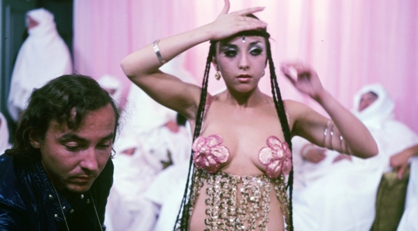  Na planie filmu Andrzeja Kondratiuka "Hydrozagadka" z 1970 r.  