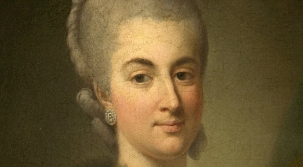  "Portret Konstancji z Czartoryskich Poniatowskiej" Petera Kraffta.  