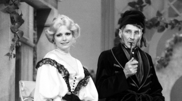  Sztuka "Kaprysy Marianny" w Teatrze Nowym w Warszawie, czerwiec 1980 r.  