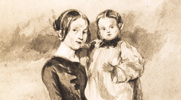  "Portret żony artysty z dziećmi" Piotra Michałowskiego.  