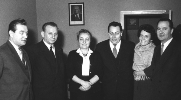  Spotkanie I sekretarza PZPR w Łodzi Michaliny Tatarkówny-Majkowskiej z sekretarzami komitetów dzielnicowych.  