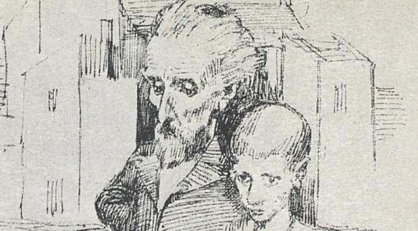  Ilustracja Bruno Schulza do książki "Sanatorium pod klepsydrą".  