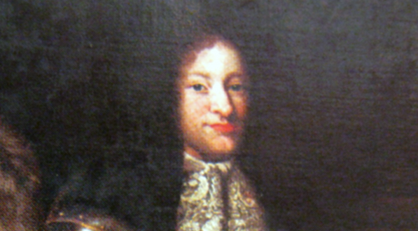  "Portret Lavona Bazyla Sapiehy herbu Lis (1652-1686), stolnika wielkiego litewskiego, podskarbiego nadwornego litewskiego, generała artylerii litewskiej".  