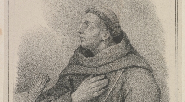  "O. Franc. LEXYCKI Bernar." - portret Franciszka Lekszyckiego, litografia Jana Feliksa Piwarskiego.  