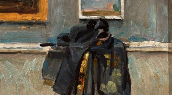  "Wnętrze wystawy pośmiertnej Jana Stanisławskiego" Henryka Szczyglińskiego.  