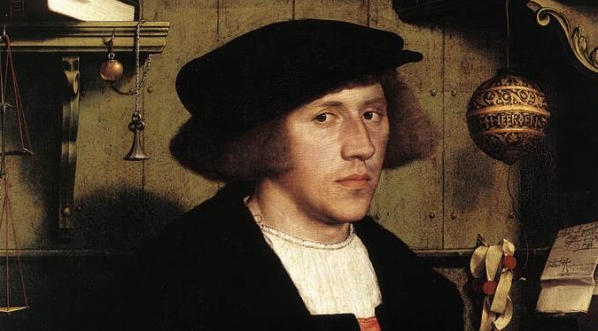  "Portret kupca Georga Gisza" Hansa Holbeina.  