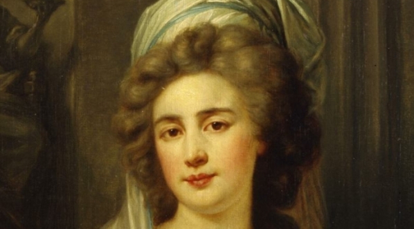  "Portret Zofii Potockiej" Louisa Eugene`a Bertiera.  