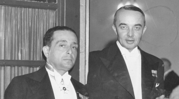  Oficjalna wizyta ministra spraw zagranicznych Szwecji Ricarda Sandlera w Polsce 27.08.1937 r.  