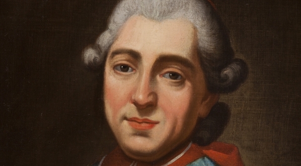  "Portret Michała Jerzego Poniatowskiego (1736-1794), prymasa" Antoniego Brygierskiego.  