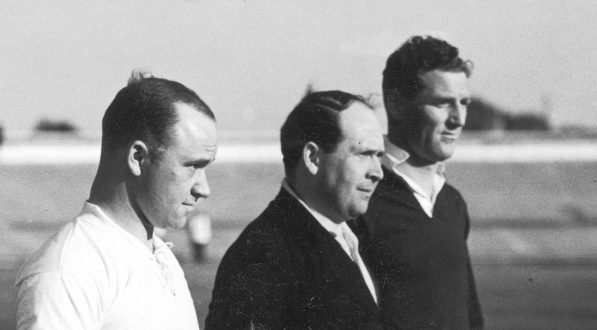  Mecz piłki nożnej Polska - Chelsea FC na Stadionie Wojska Polskiego im. Józefa Piłsudskiego w Warszawie 23.05.1936 r.  