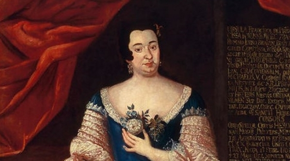 "Portret Urszuli Franciszki z Wiśniowieckich Radziwiłłowej (1705-1753)".  