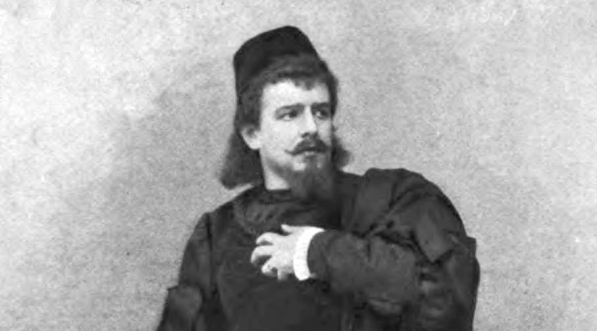  Tenor Jan de Reszke jako Romeo w operze Gounoda "Romeo i Julia", wystawionej w 1888 roku w Palais Garnier.  