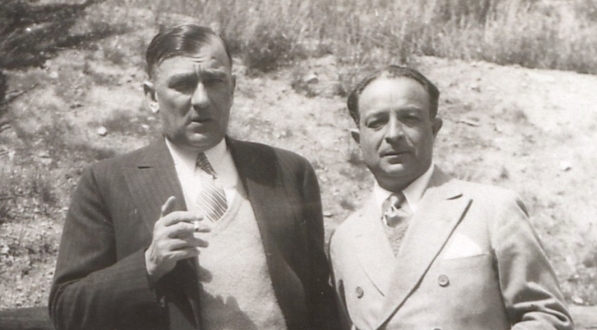  Portret Pawła Kochańskiego z Karolem Szymanowskim.  