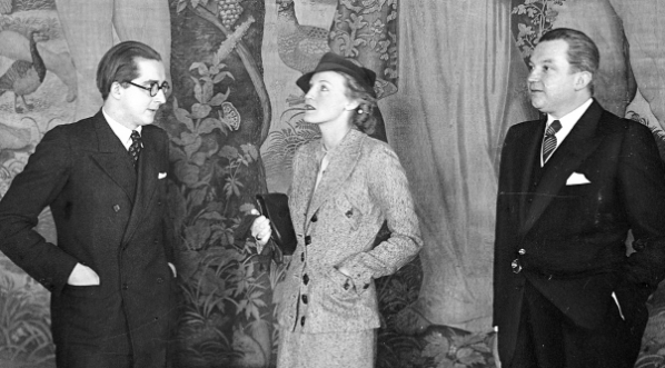  Aktorka Brigida Helm podczas pobytu w Krakowie w marcu 1933 roku.  