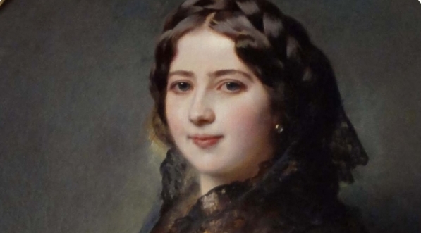  "Portret Lizy Przezdzieckiej" Franza Xavera Winterhaltera.  