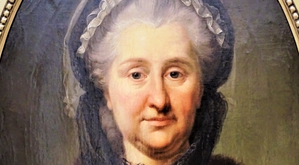  "Portret Ludwiki z Poniatowskich Zamoyskiej" Marcello Bacciarellego.  