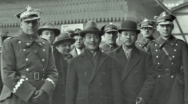  Wizyta japońskich wojskowych w Polsce 28.04.1928 r.  