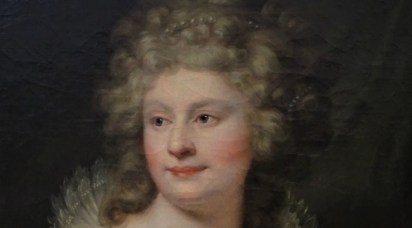  "Portret Amelii z Mniszchów Potockiej" Jana Chrzciciela Lampiego.  