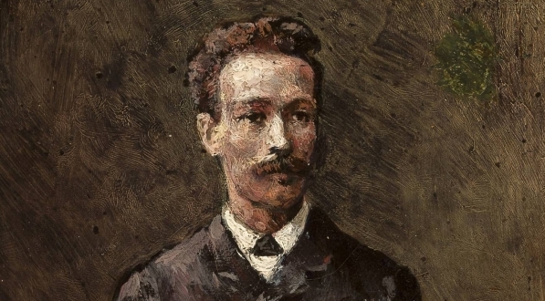  "Portret Artura Gruszeckiego" Aleksandra Gierymskiego.  