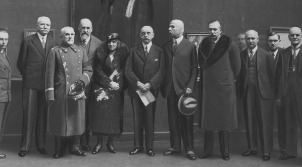  Wystawa obrazów artystki malarki Heleny Teodorowicz-Karpowskiej w warszawskiej Zachęcie 8.04.1933 r.  