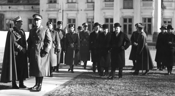  Wizyta włoskich wojskowych w Polsce, Warszawa, październik 1936 rok.  