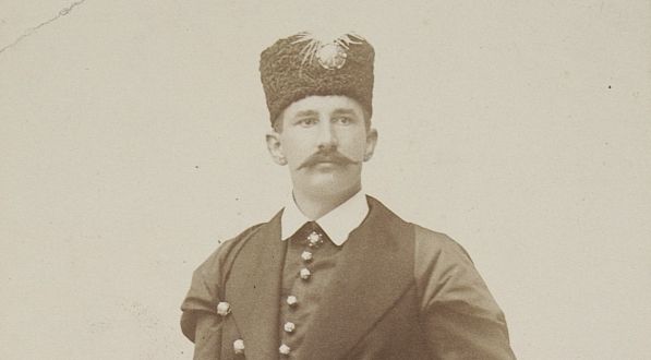  Portret Antoniego Górskiego w stroju staropolskim.  