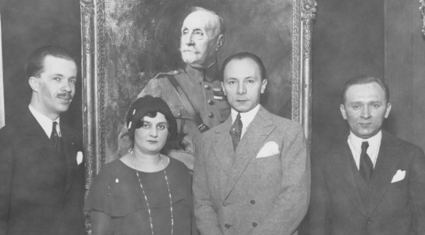  Wystawa obrazów artysty malarza Tadeusza Styki w Chicago w 1930 r.  