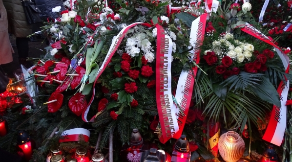  Uroczystości pogrzebowe Jana Olszewskiego na Cmentarzu Wojskowym na Powązkach w Warszawie 16.02.2019 r.  